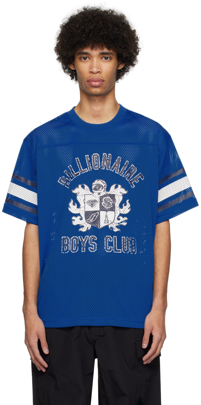 

Футболка с синими полосками Billionaire Boys Club