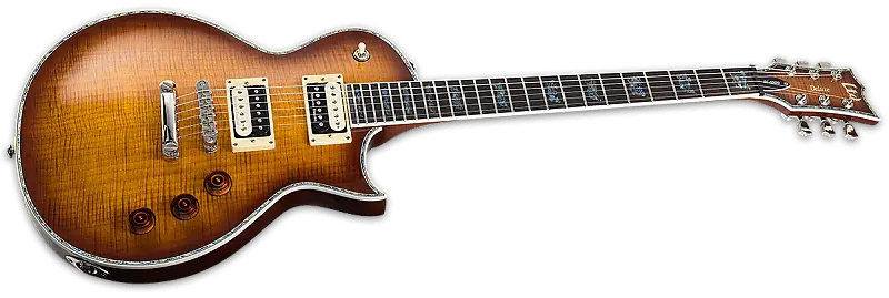 

Электрогитара ESP LTD EC-1000 FM Amber Sunburst Duncan