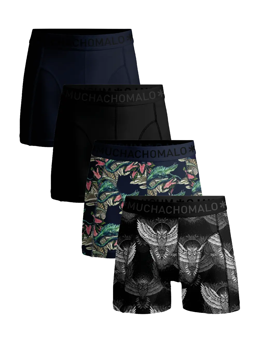 

Боксеры 4 шт трусы Muchachomalo, мультиколор