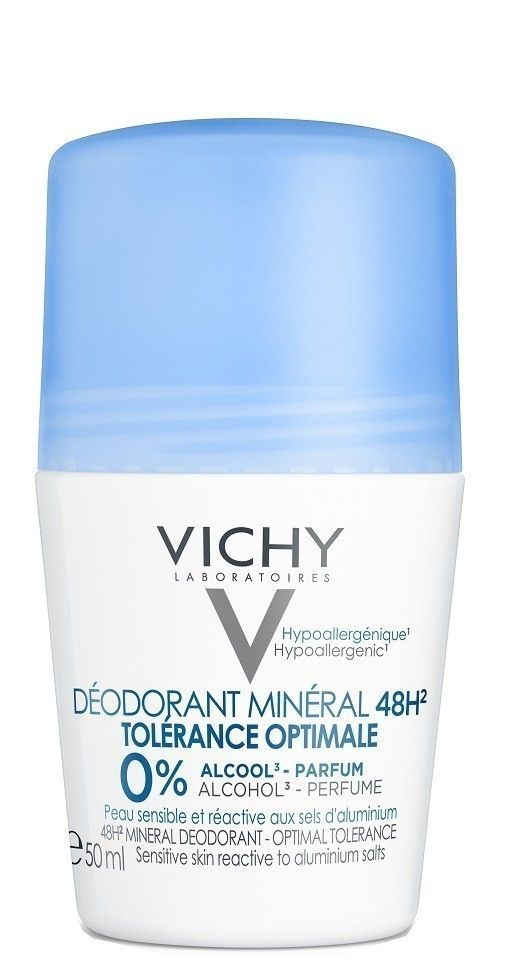 Vichy Deo Mineral Optimal Tolerance антиперспирант, 50 ml vichy deo anti transpirant 48h антиперспирант 50 ml