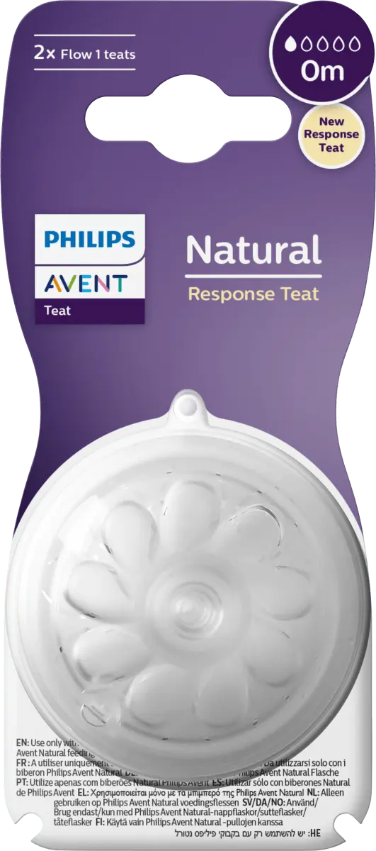 

Соска-поилка Natural Response силиконовая размер 1 с рождения 1 шт. Philips