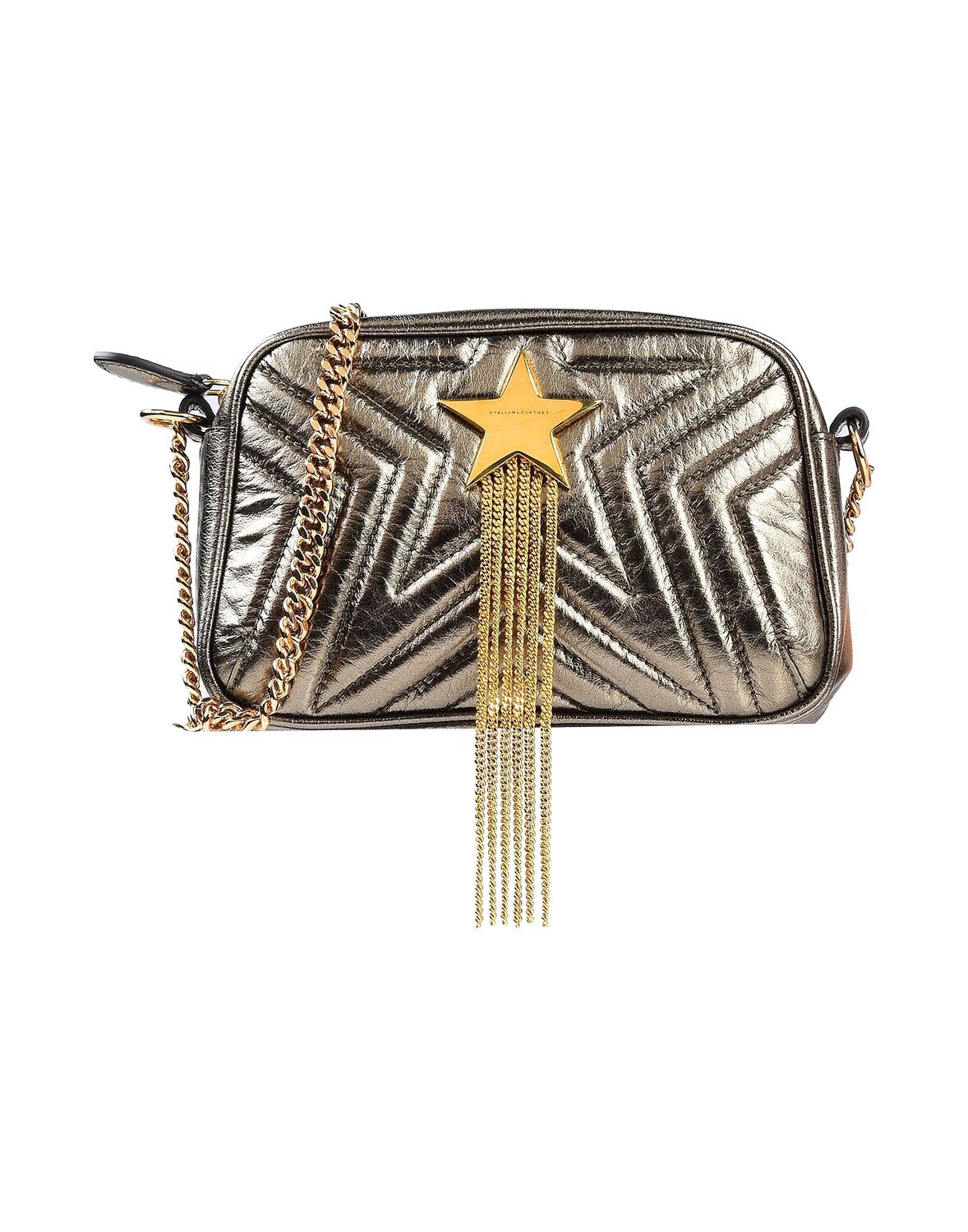 

Сумка через плечо Stella Mccartney, бронза