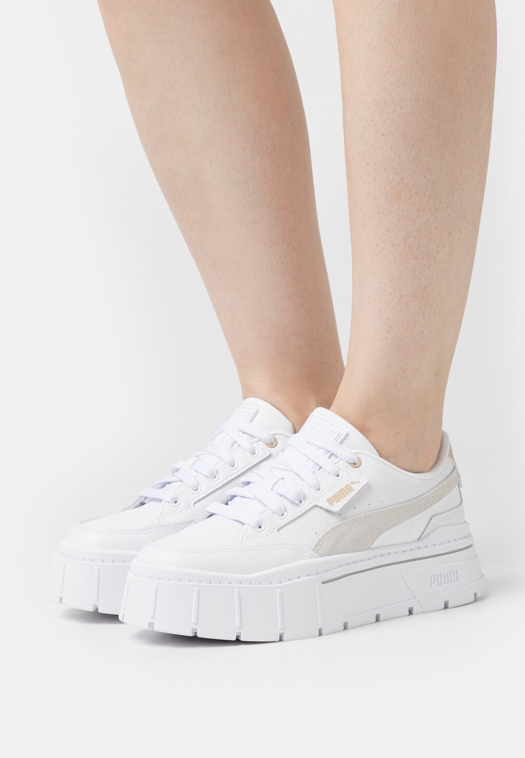 

Кроссовки Puma Mayze Stack, белый / степенный серый