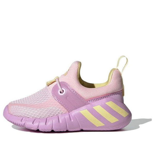 Кроссовки (TD) Adidas Rapidazen Slip-On 'Pink Purple Yellow', розовый