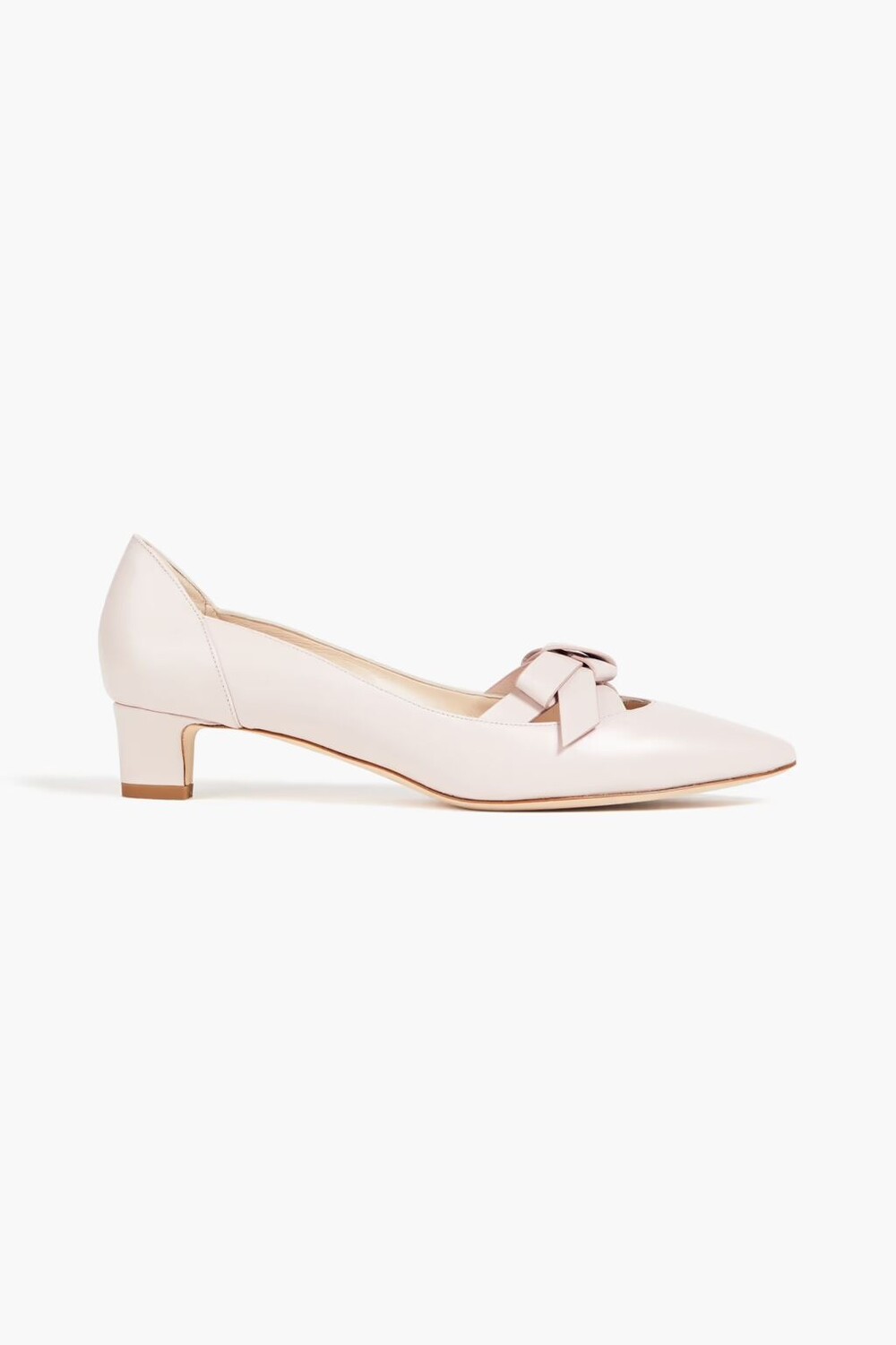 

Кожаные туфли с бантом Tod'S, цвет Blush