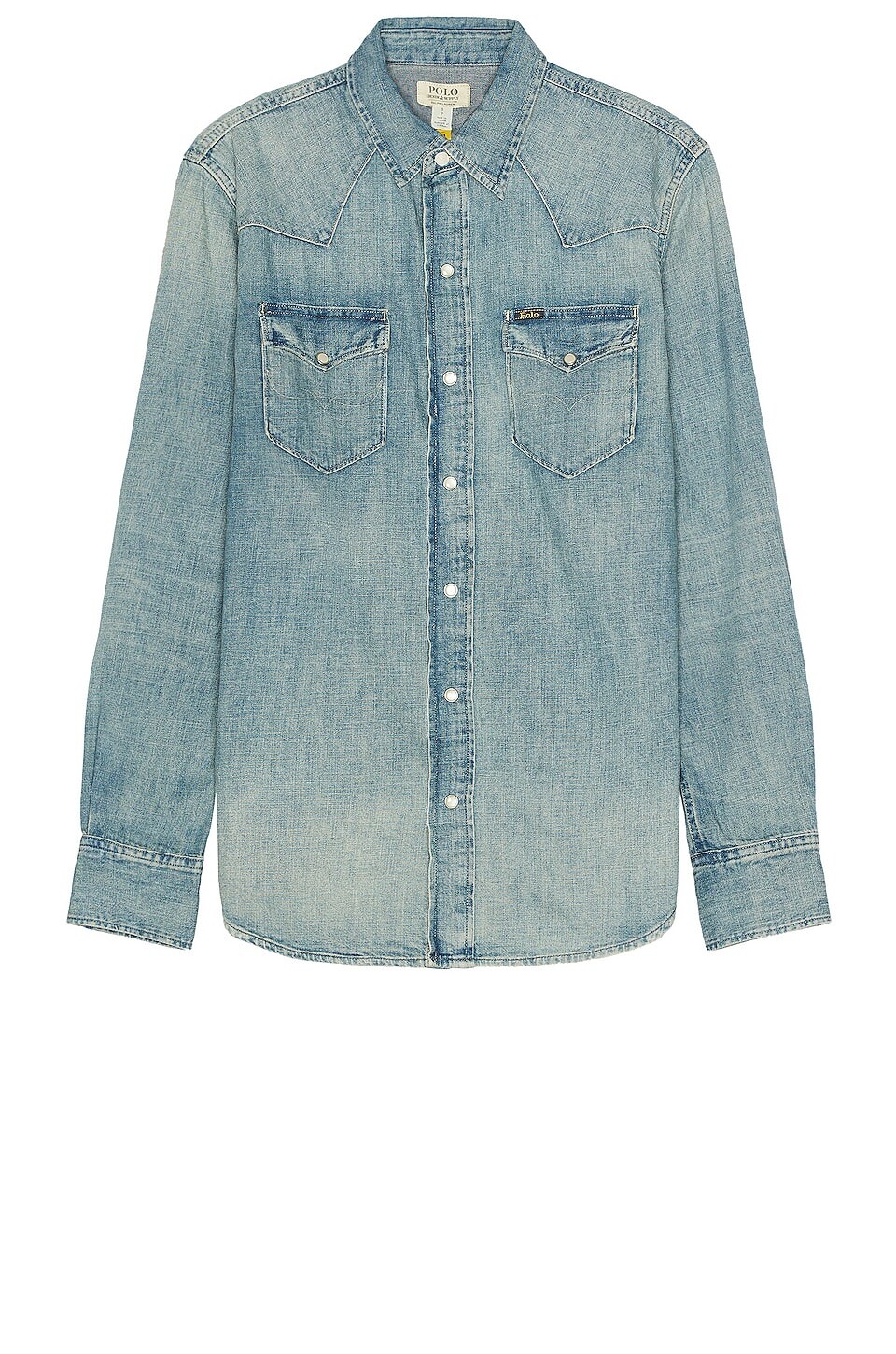 

Рубашка Polo Ralph Lauren Rl Icon Denim, цвет Rl Western