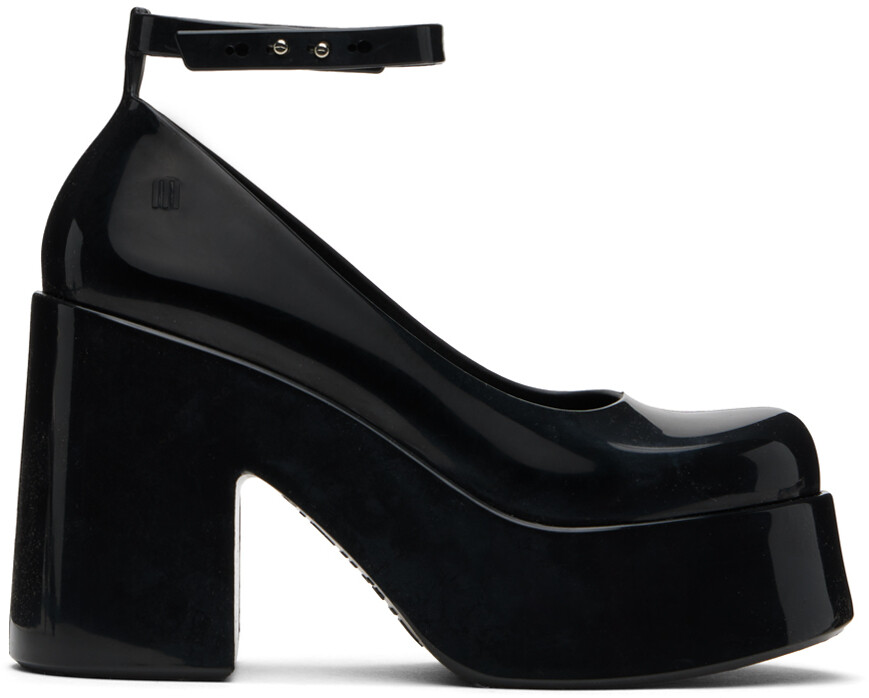 

Черные кукольные туфли на каблуках Melissa