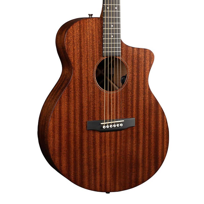 Акустическая гитара Martin SC-10E-02 Sapele Acoustic Electric Cutaway Guitar w/ Case