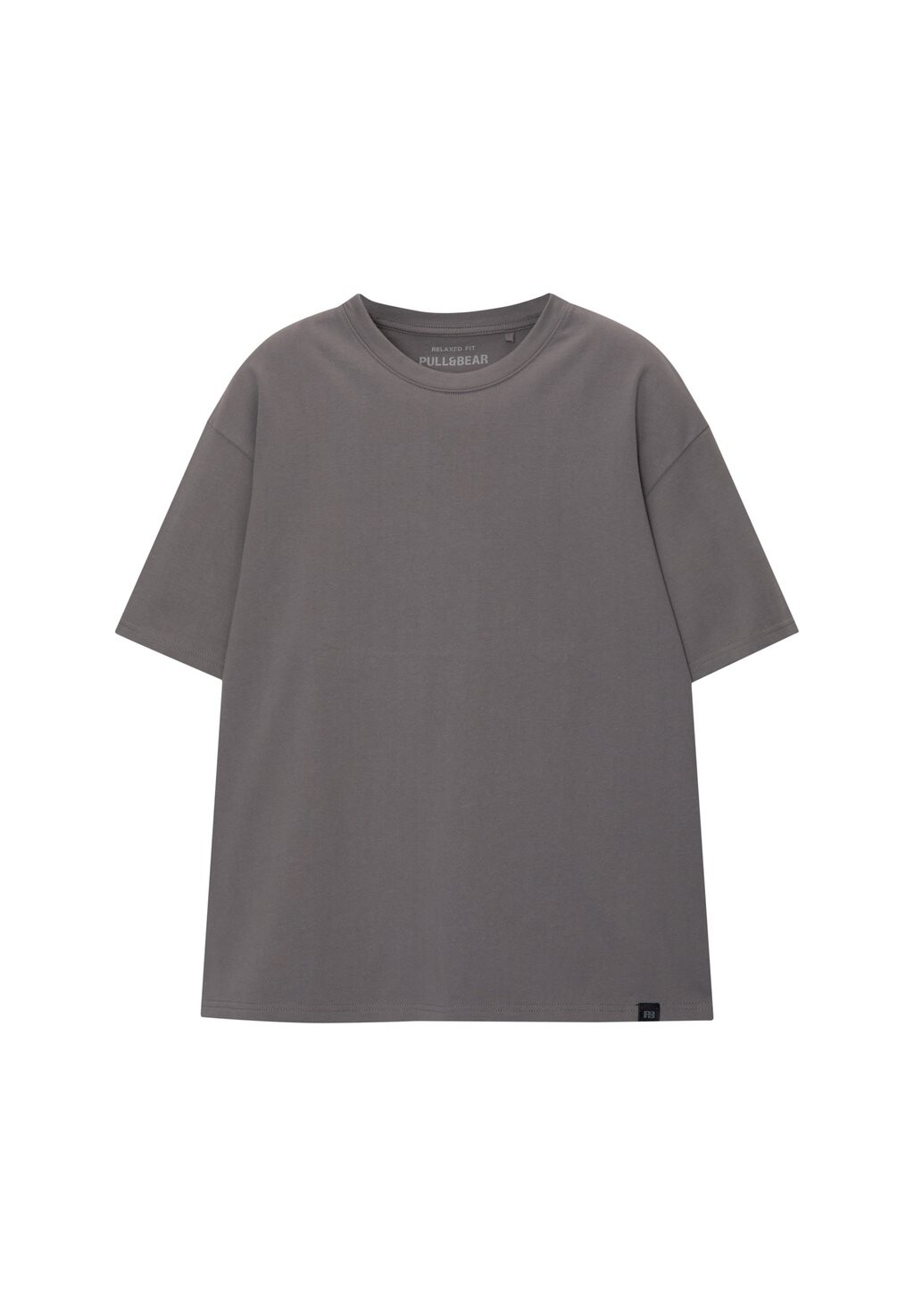 

Базовая футболка PULL&BEAR, темно-серый
