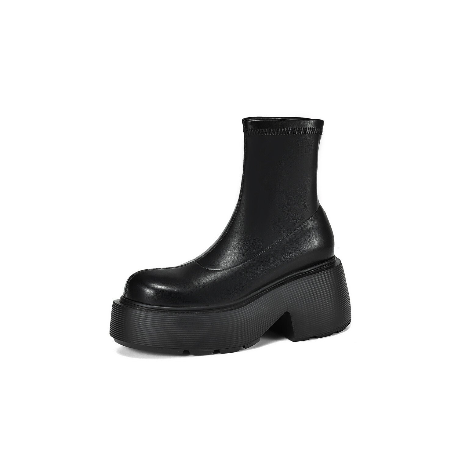 

Ботильоны женские Amazing Cure, цвет Black Fleece-lined