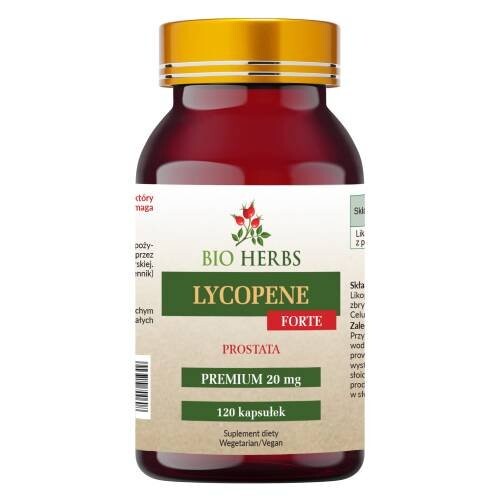 

Bio Herbs, Ликопин Ликопин ФОРТЕ 20 мг, 120 капсул.