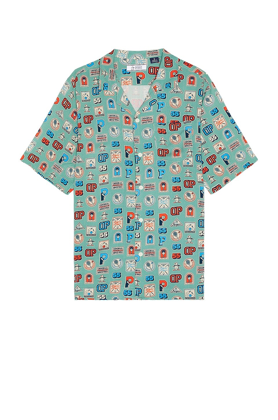 

Рубашка Original Penguin Short Sleeve, цвет Oil Blue