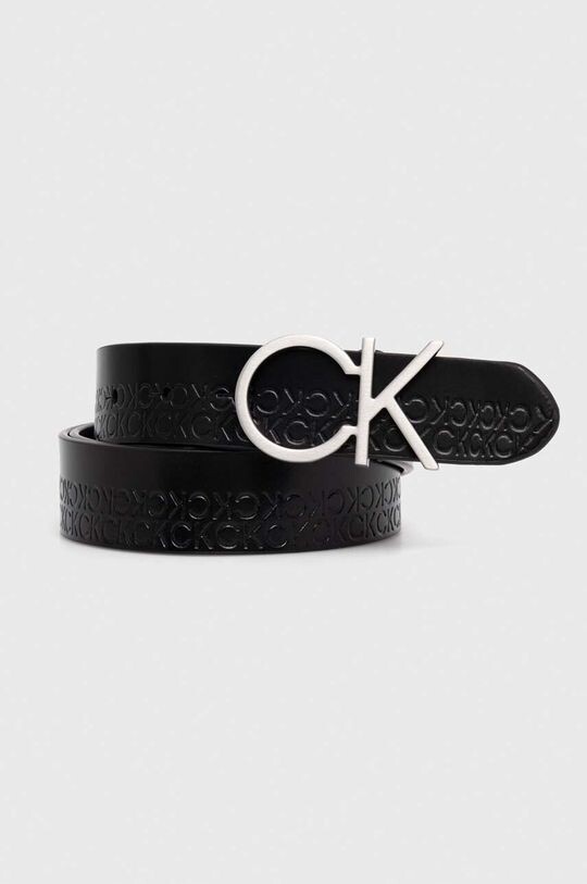 

Кожаный ремень Calvin Klein, черный