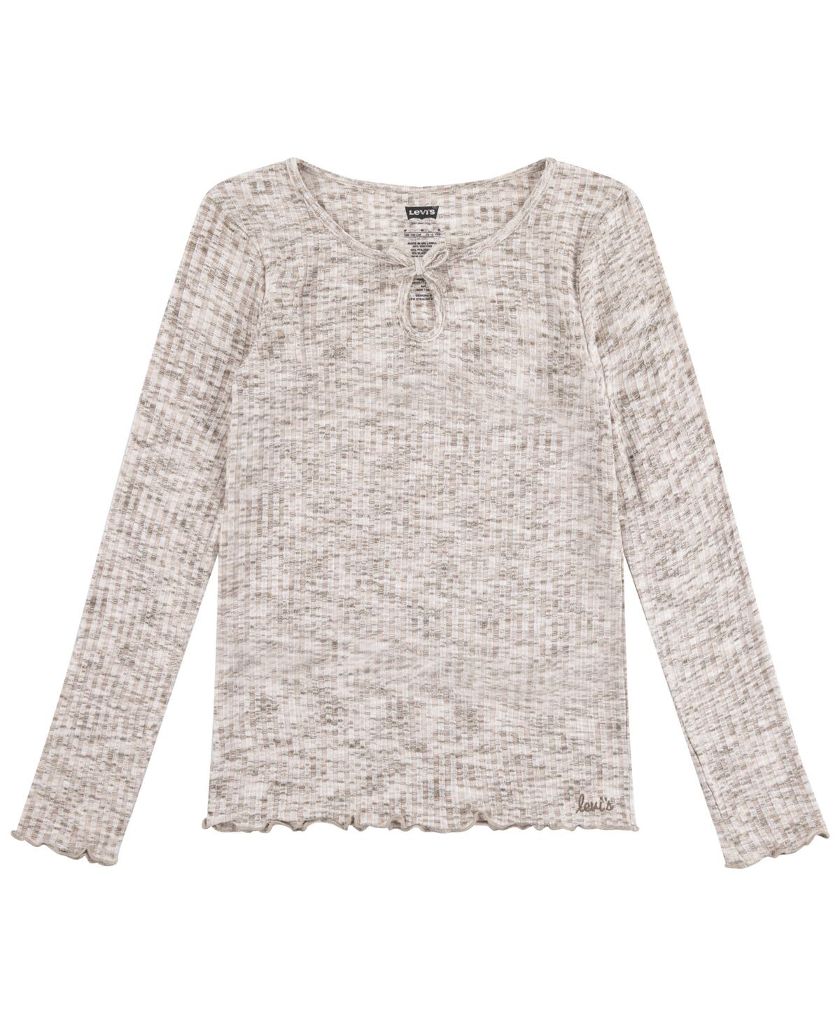 

Топ с длинными рукавами Big Girls Space Dye Levi's