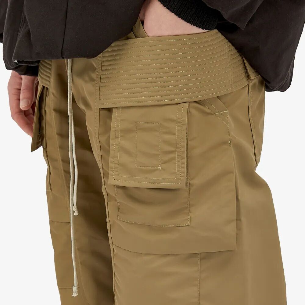 

Rick Owens Drkshdw Брюки карго с завязками, зеленый