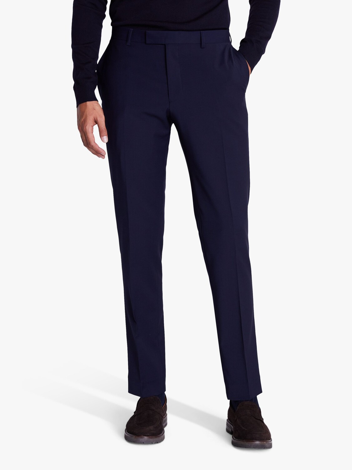 

Костюмные брюки узкого кроя из смесовой шерсти из коллаборации с DKNY Moss