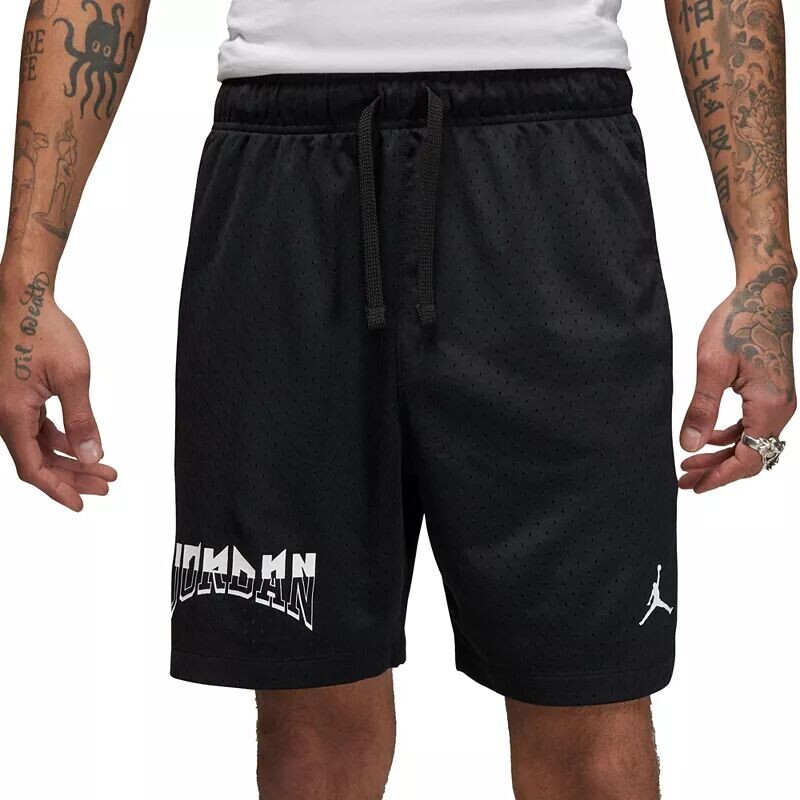 

Мужские шорты Jordan Dri-FIT Sport с сетчатым рисунком, черный