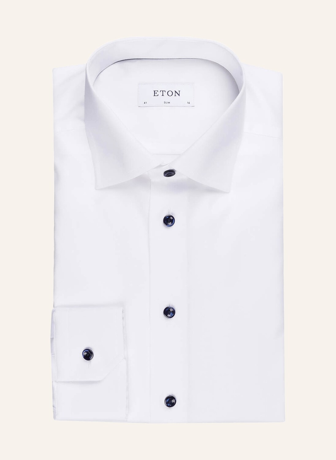 

Рубашка ETON Slim Fit, белый