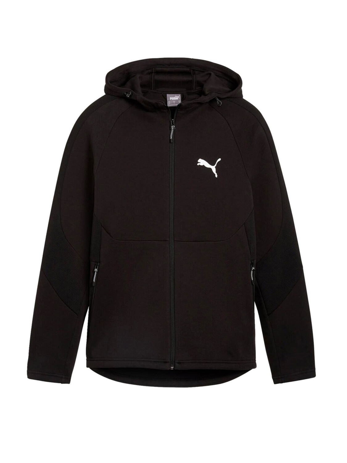 

Толстовка felpa evostripe con zip integrale Puma, черный