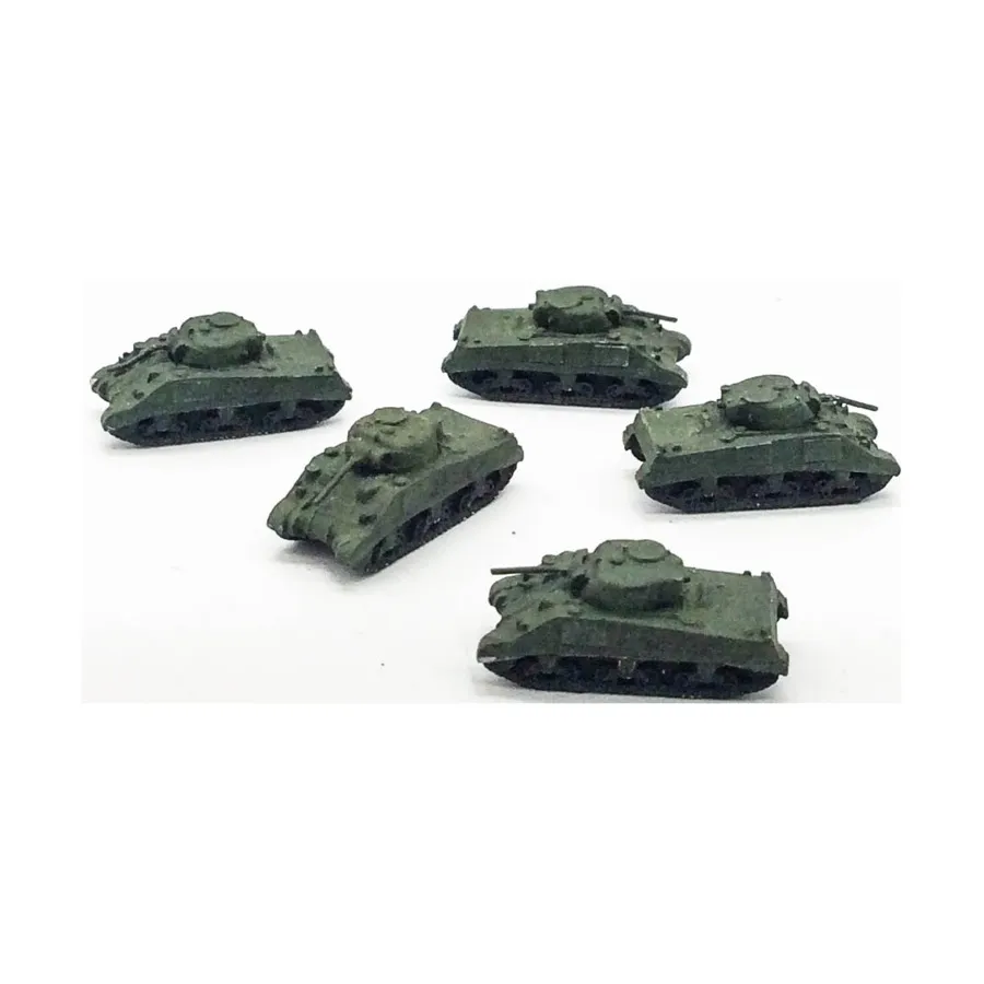 

М4 Мк. III Коллекция №1, WWII Micro Armour - United Kingdom - Loose Miniatures (1:285)