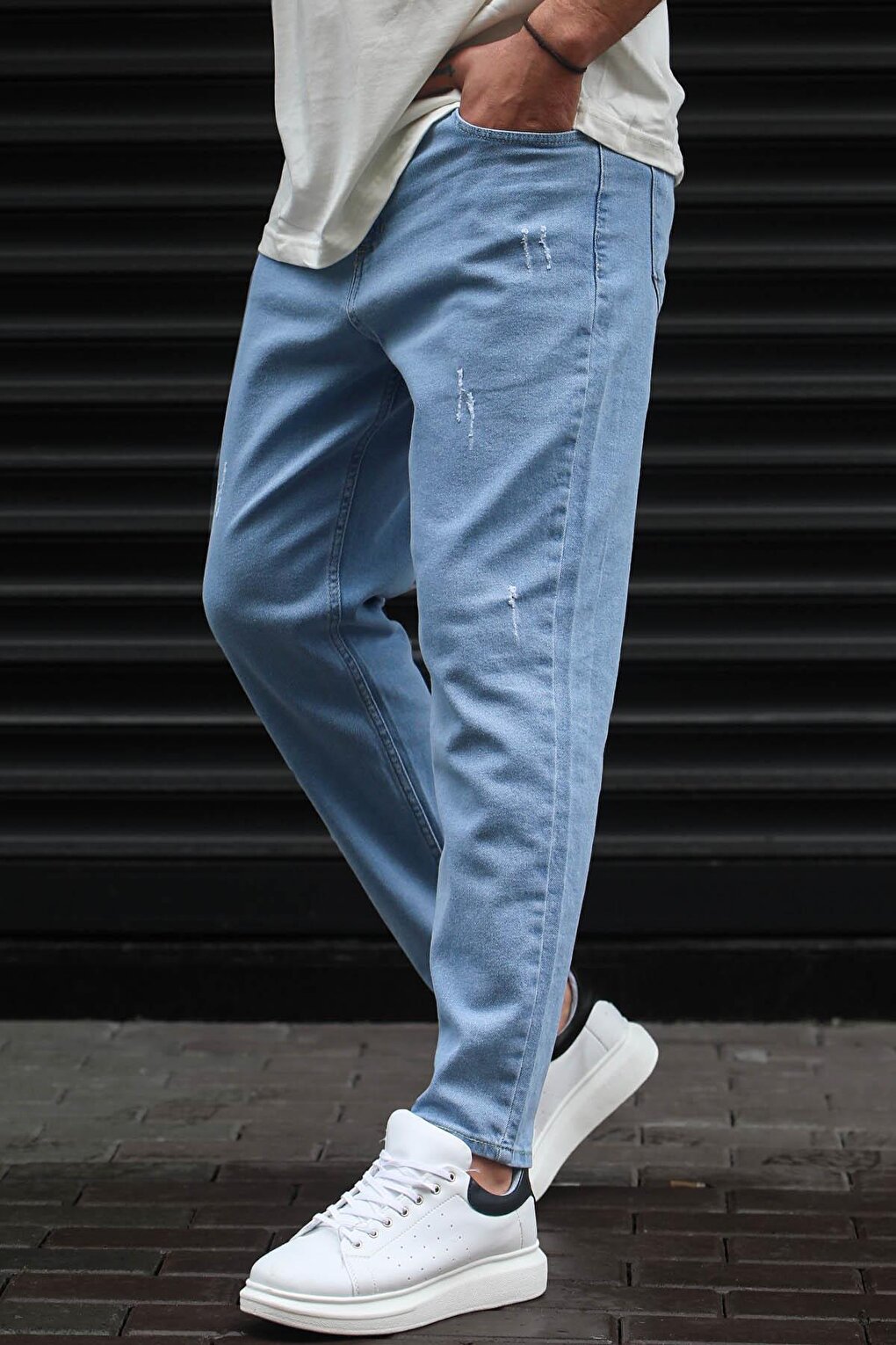 Мужские джинсовые брюки Ice Blue Standard Fit 6375 MADMEXT
