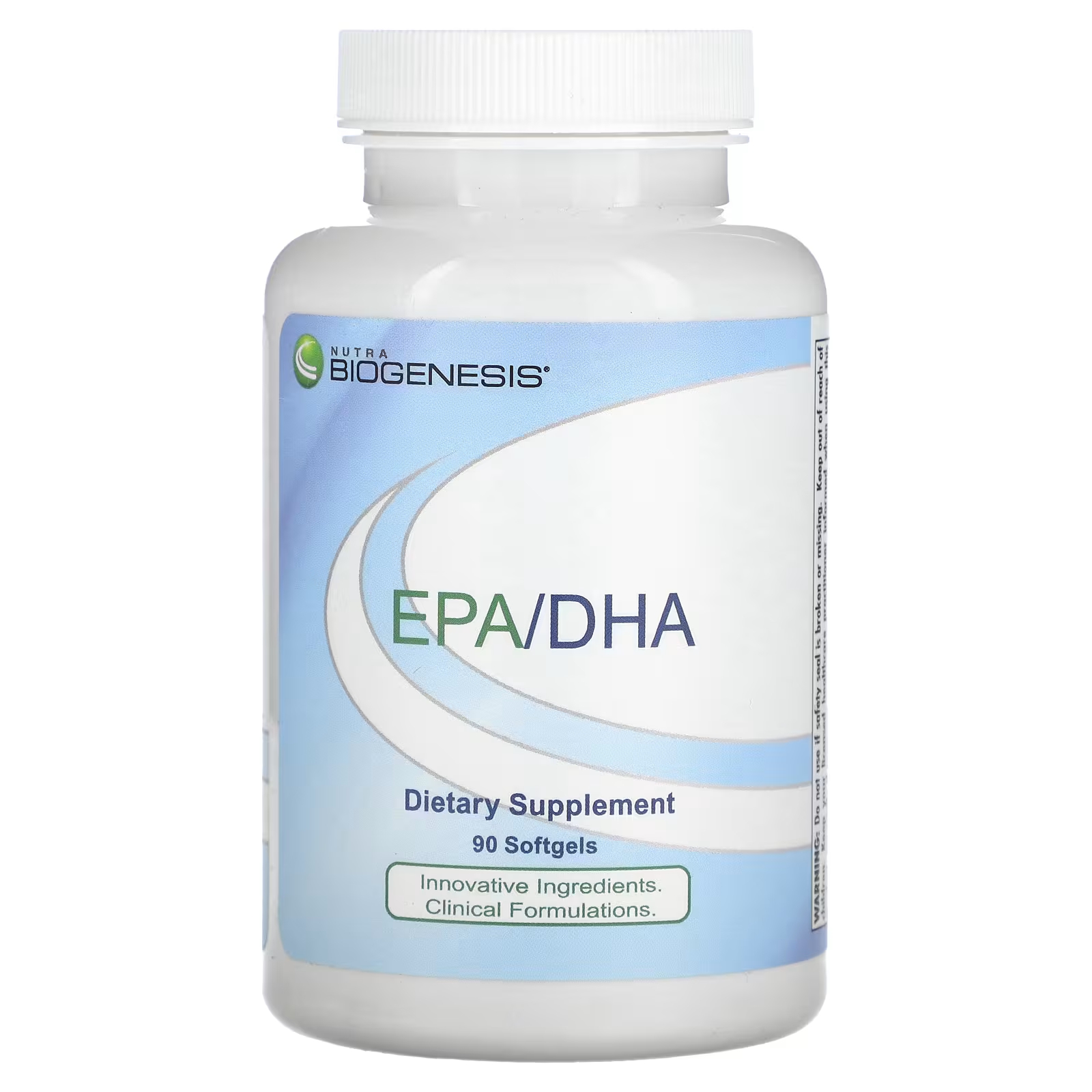 Пищевая добавка Nutra BioGenesis EPA/DHA, 90 мягких таблеток iwi добавка с омега 3 эпк и дгк 60 мягких таблеток