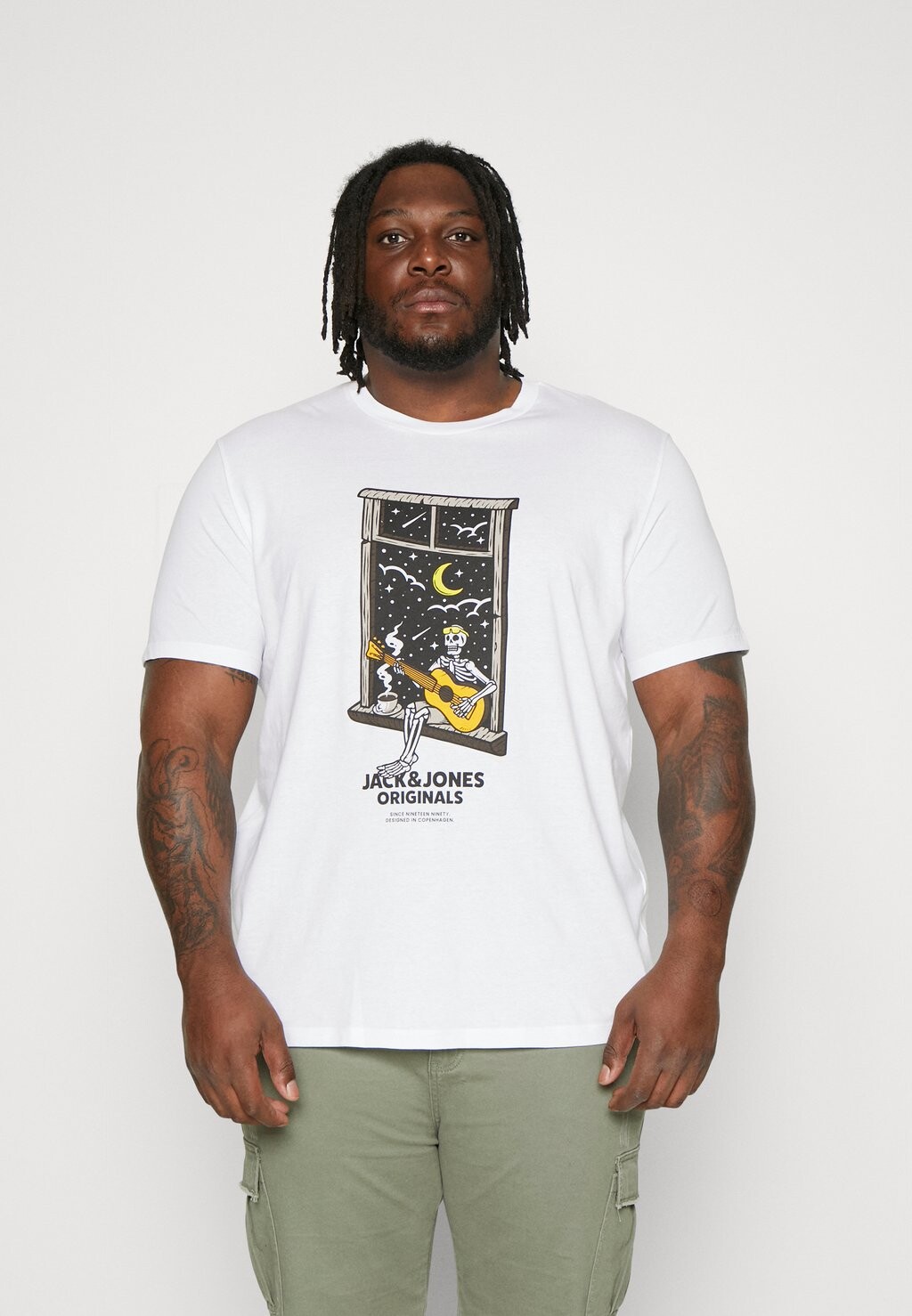 

Футболка с принтом Jack & Jones, белый