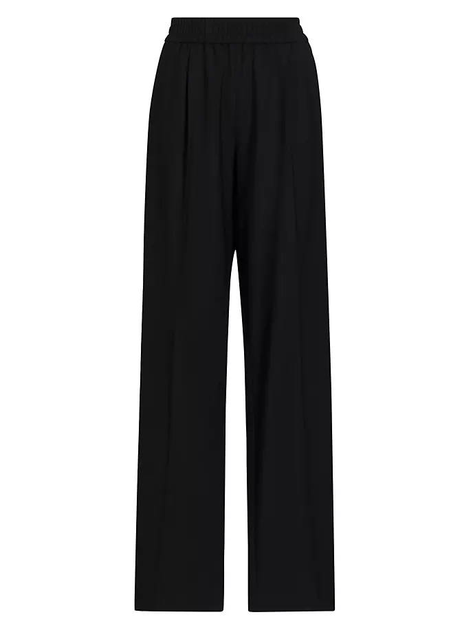 

Широкие брюки с логотипом Helmut Lang, черный