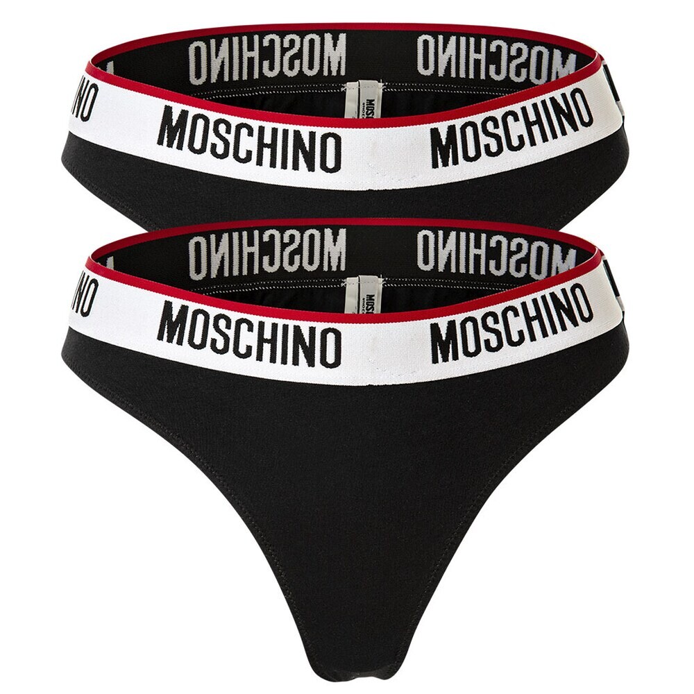 

Стринги Moschino, черный