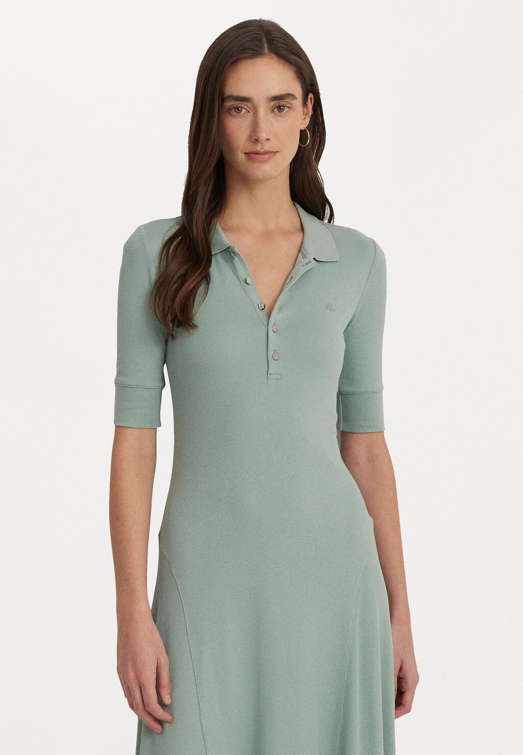 

Трикотажное платье LILLIANNA ELBOW SLEEVE DAY DRESS Lauren Ralph Lauren, цвет soft laurel