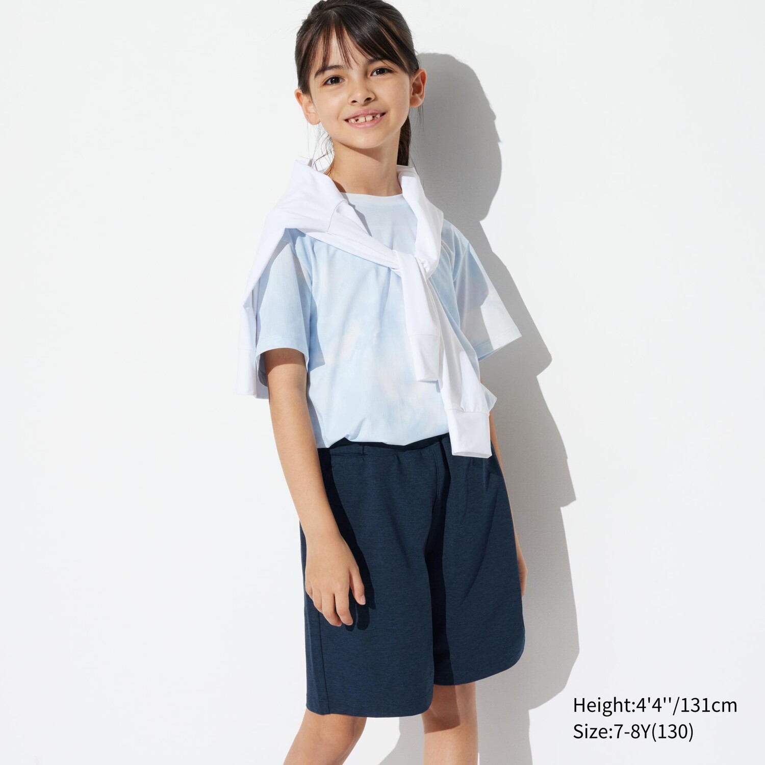 

Детские шорты dry-ex ультра стрейч UNIQLO, синий