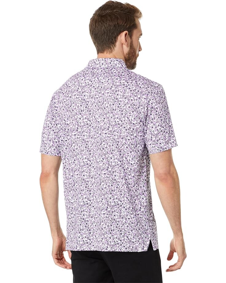 

Поло Puma Arnold Palmer Mixer Polo, цвет White Glow/Pale Pink