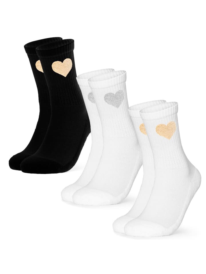 

Носки Occulto 3er Pack Herz Tennis Venus, золотой