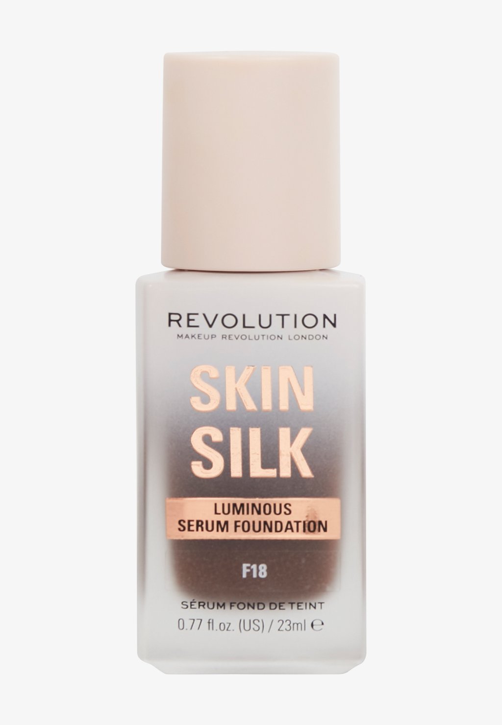 цена Тональный крем Revolution Skin Silk Serum Foundation Makeup Revolution, цвет f18