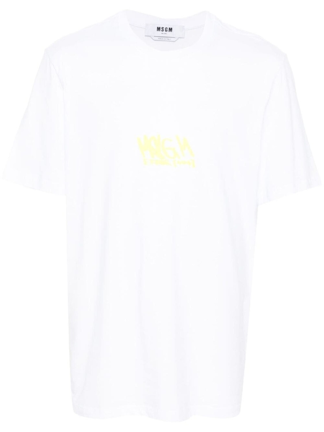 

MSGM футболка с логотипом, белый