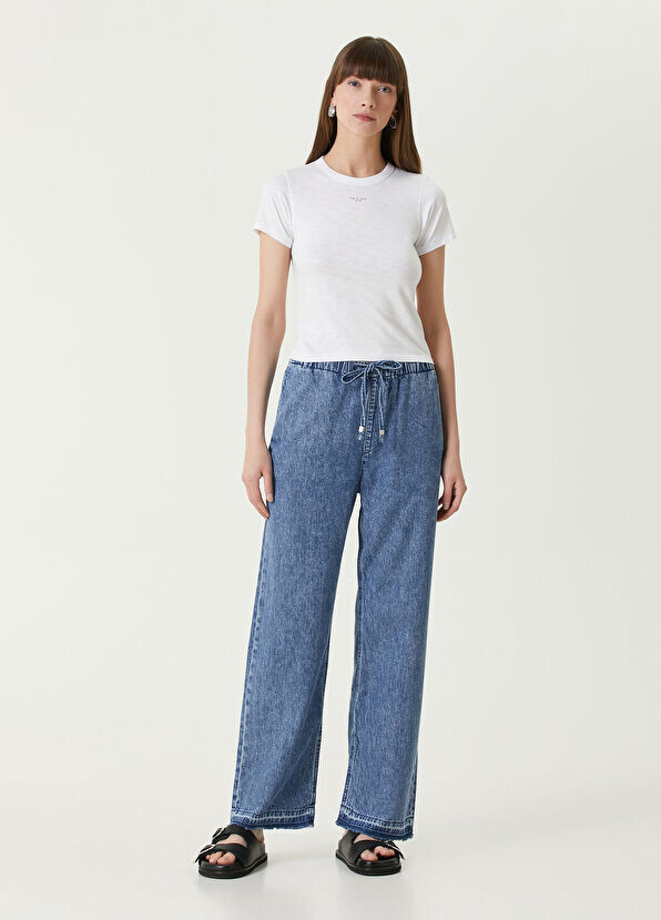 

Широкие джинсы Logan Rag&Bone, синий