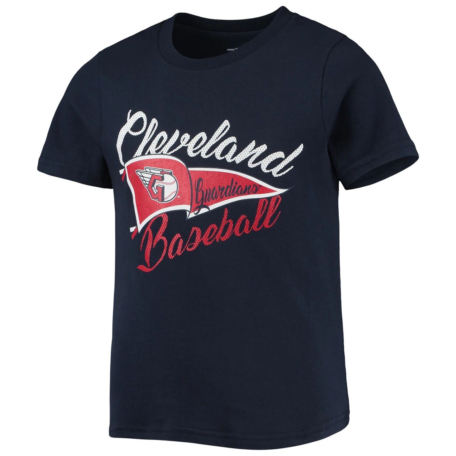 

Футболка темно-синего цвета для девочек и молодежи Cleveland Guardians Fly The Flag Outerstuff, Синий