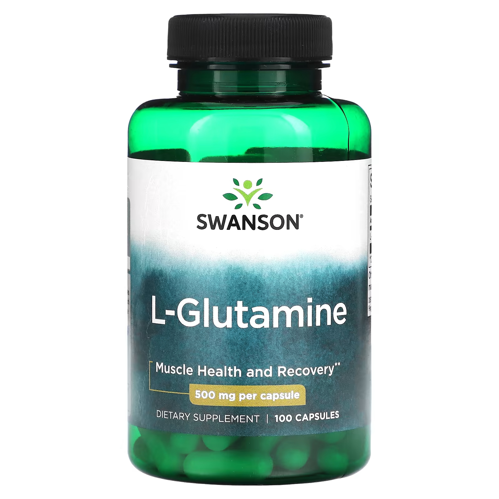 L-глутамин Swanson 500 мг