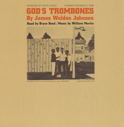 

CD диск Bond, Bryce: God's Trombones By James Weldon Johnson