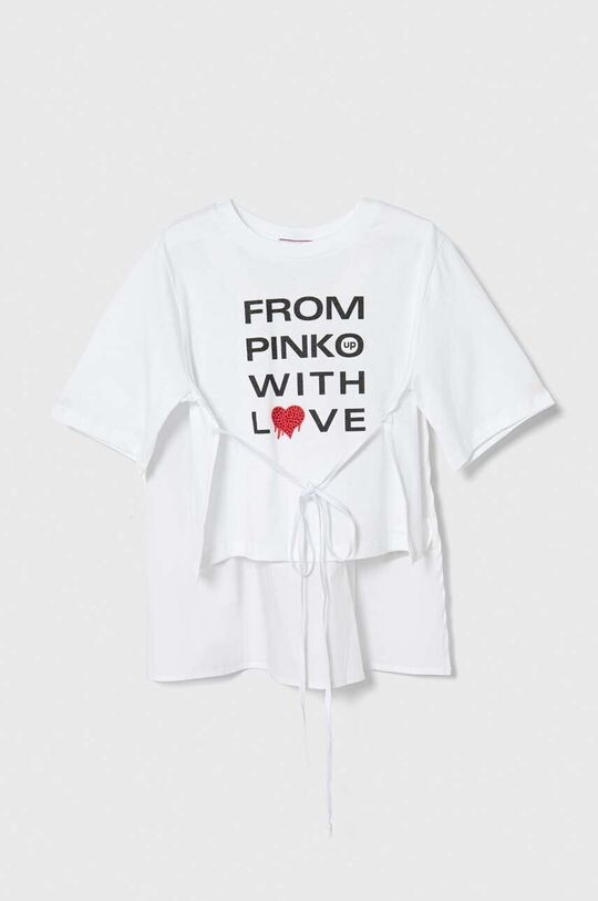 

Pinko Up Детская футболка, белый