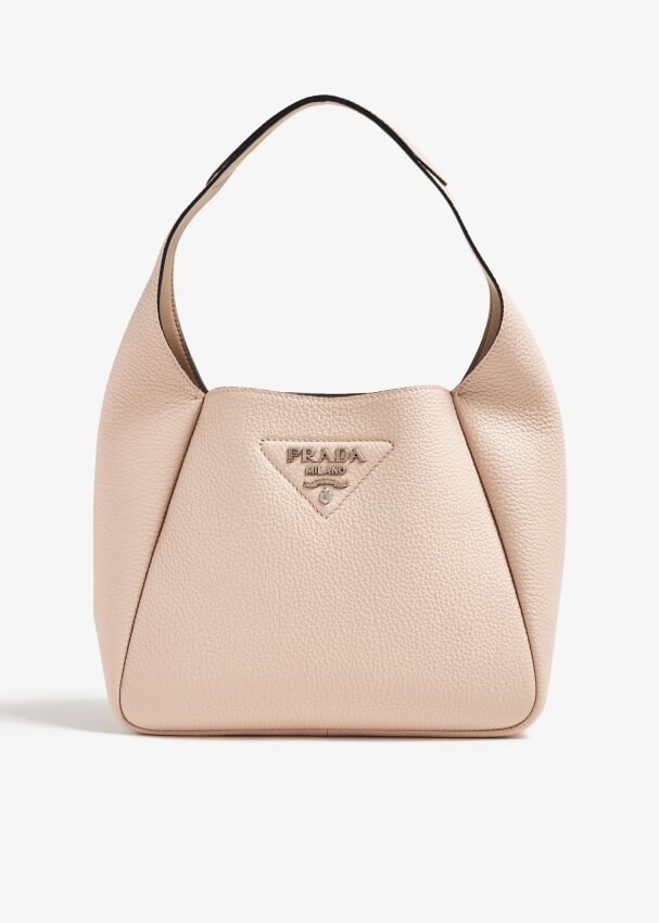 

Сумка Prada Leather Handbag, бежевый