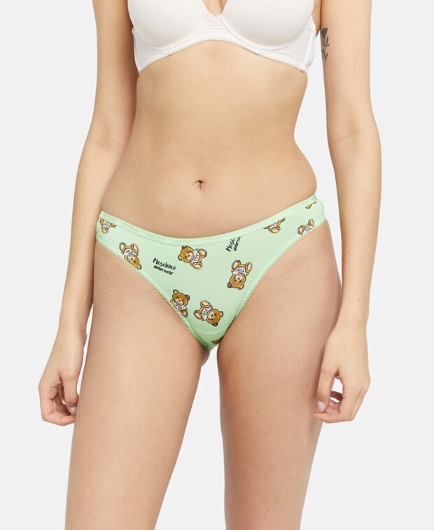 

Трусы, упаковка 3 шт. Moschino Underwear, зеленый