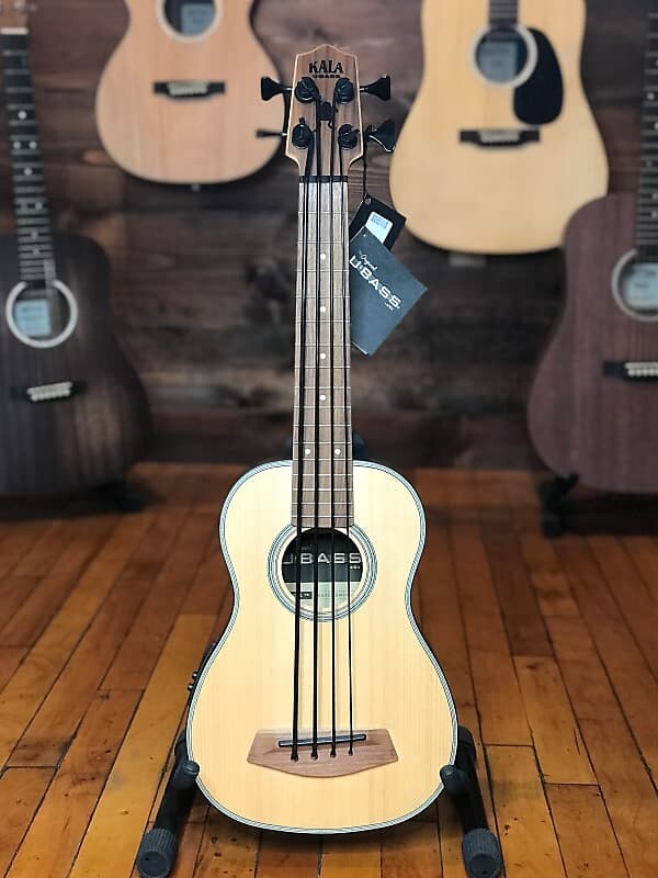 

Басс гитара Kala U-Bass UBASS-SSMHG-FS Spruce and Mahogany + Gig Bag