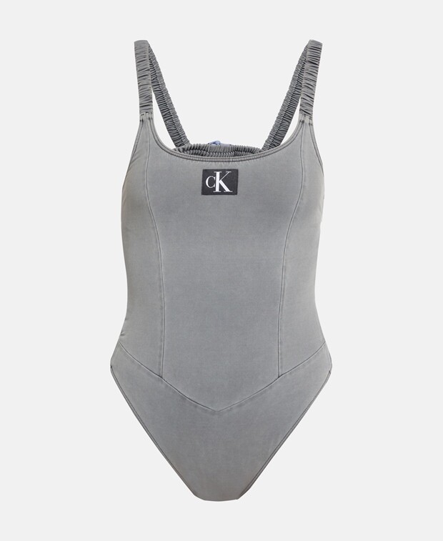 

Купальник Calvin Klein, серый