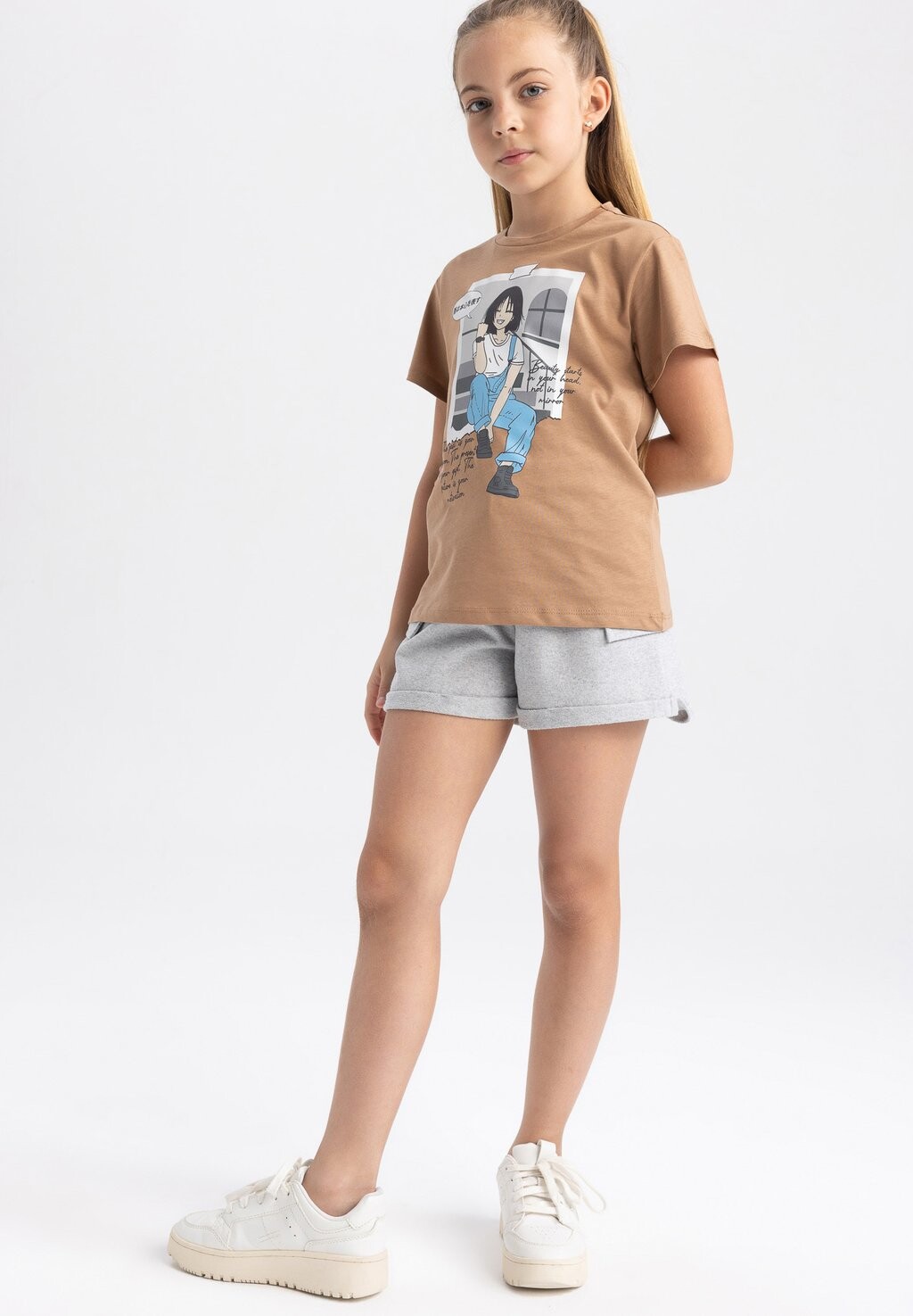 

Шорты Cargo Fit DeFacto, цвет grey