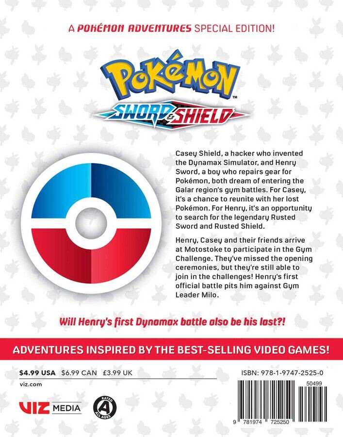 

Манга Pokemon Sword & Shield Manga Volume 2