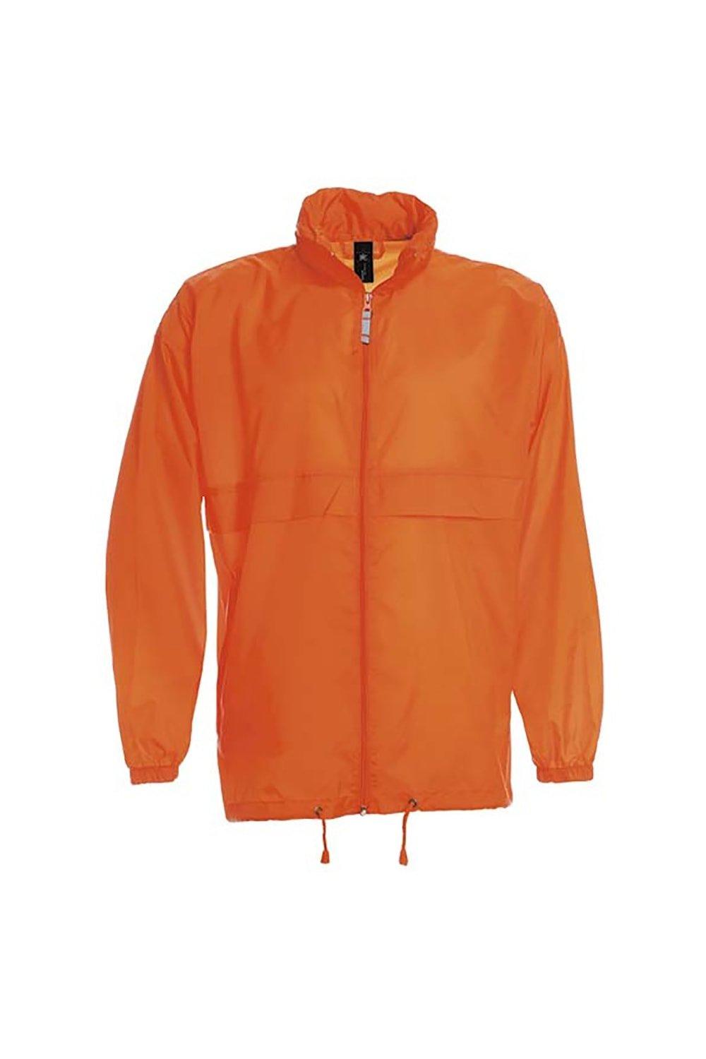 Легкая куртка Sirocco Наружные куртки B&C, оранжевый