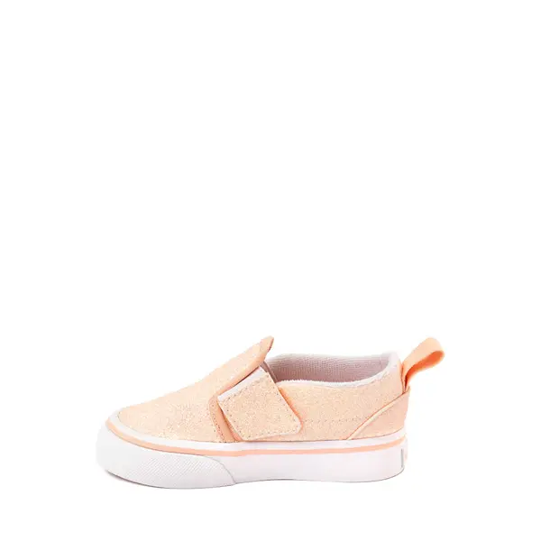 

Кеды Vans Classic Slip-On V Glitter Skate Shoe, цвет Apricot Nectar