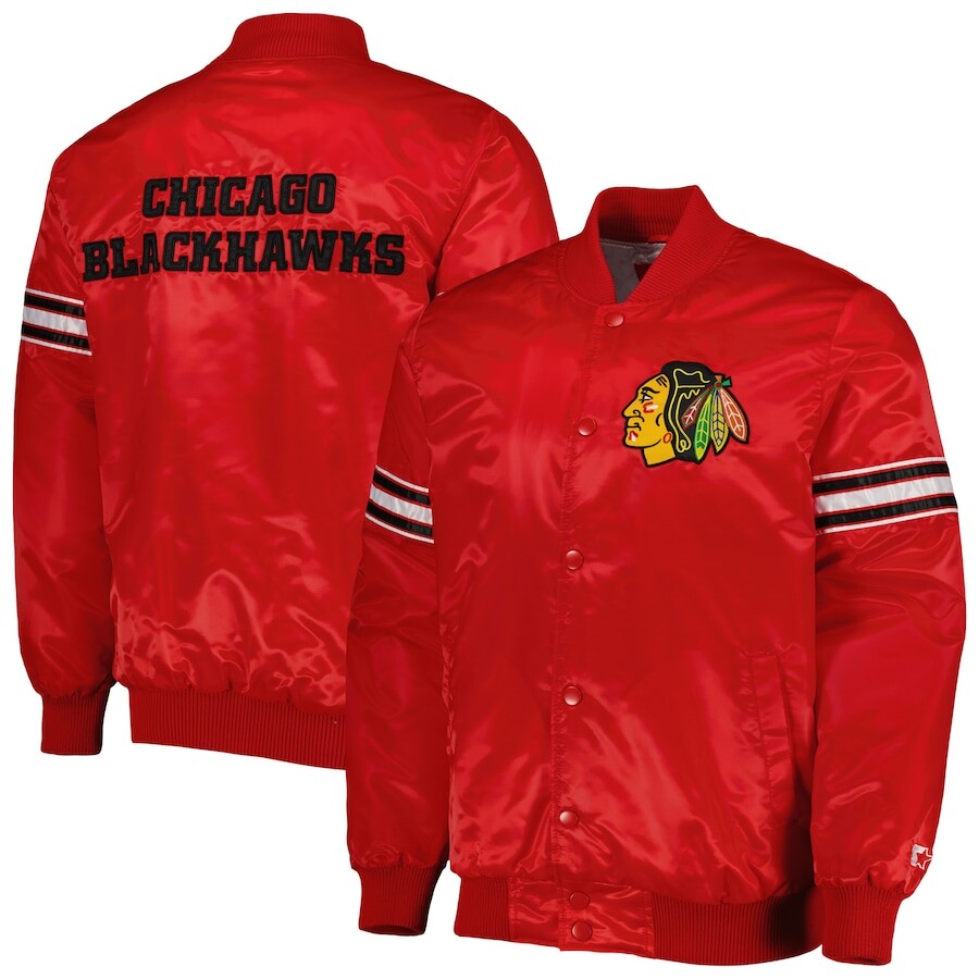 

Куртка Starter Chicago Blackhawks, красный