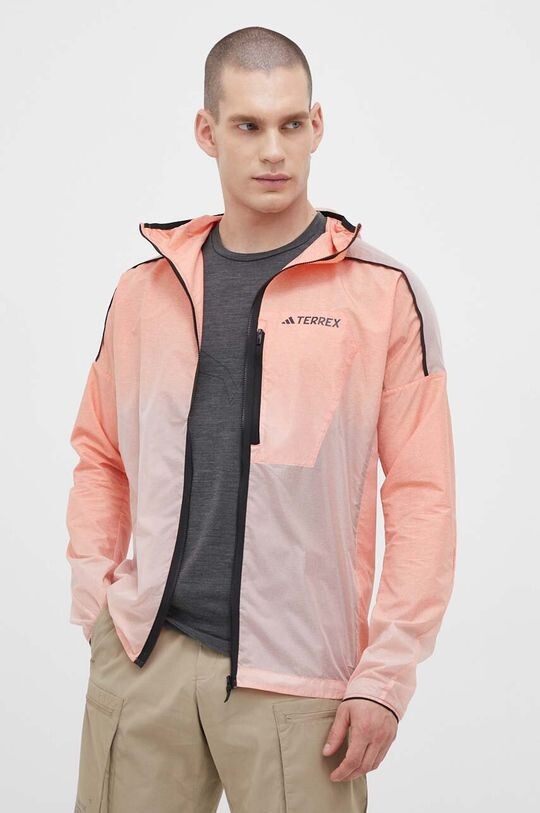 

Ветрозащитная куртка Agravic Windweave adidas TERREX, оранжевый
